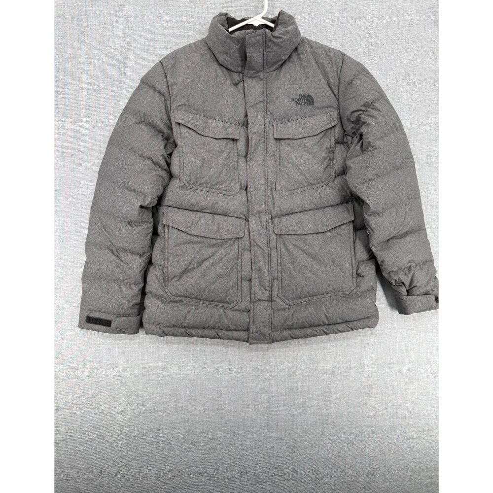 The North Face Far Northern 550 Goose Down Jacket Mens L Black Full Zip